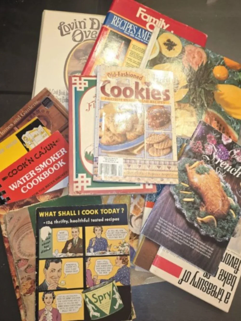 Mystery Lot of Vintage Cookbooks